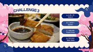 Japanese Onomatope Challenge